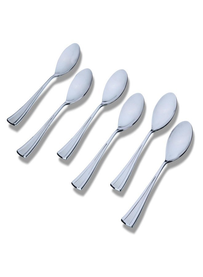 Kishco Milan Stainless Steel Baby/All Purpose Spoon - Pack of 6 - Image 1